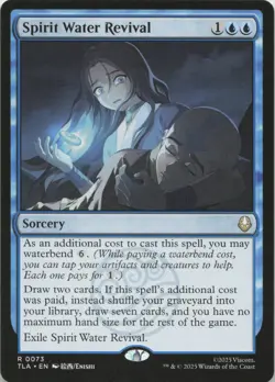 Spirit Water Revival R Avatar: The Last Airbender 73 NM MTG - Image 1