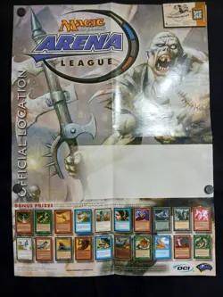WOTC 2003 Magic The Gathering Arena League Promo Poster 16" x 22" Vengeful Dead - Image 1