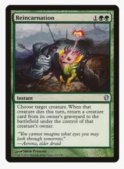 Reincarnation | MTG C13 | EDH Commander Green Graveyard Recursion | LP - Image 1