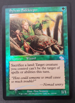 MTG Foil Sylvan Safekeeper LP-/MP+ Judgment - Magic the Gathering 133/143 - Image 1