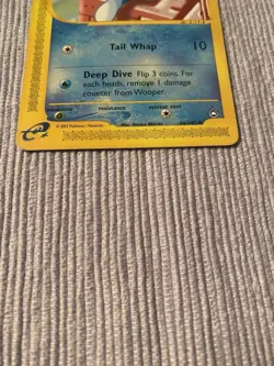 Pokemon TCG Wooper Aquapolis Common Card #66 Moderately Played - Image 5