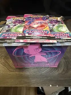 Pokemon TCG Fusion Strike Elite Trainer Box ETB Sealed + 3 Sleeved Boosters 🔥 820650809330 - Image 1