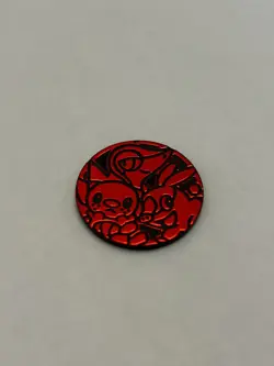 Snivy Tepig Oshawott Red Pokemon TCG Coin - Image 3