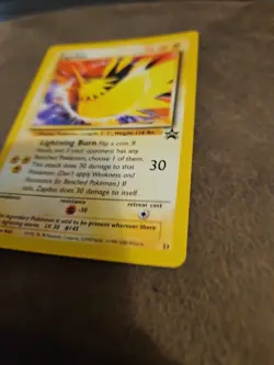 Zapdos 23 Promo Rare Pokemon - Vintage 1999-2000 Wizards - Near Mint - Image 4