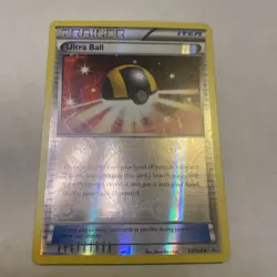 Pokemon XY - Roaring Skies #93/108 Ultra Ball Uncommon Reverse Holo Near Mint NM - Image 1