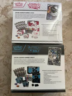 Pokemon TCG Scarlet and Violet Black Bolt & White Flare ETB New And Sealed - Image 3