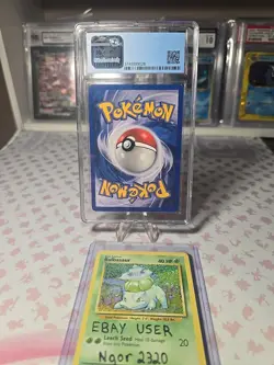 Pokemon Dark Venusaur Best of Game Winner Promo #7 CGC 8 - Image 4
