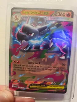 Mega Charizard X ex 013/094 Phantasmal Flames Double Rare Holo Pokemon TCG NM/M - Image 1
