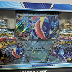 New Pokemon TCG Greninja Ex & Kingdra Ex Special Collection Sealed Box 8 Packs - Image 3