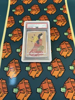 Pokemon Pikachu P.M. Stamp Bx. Japanese Full Art Promo 227/S-p PSA 10 Gem Mint - Image 1