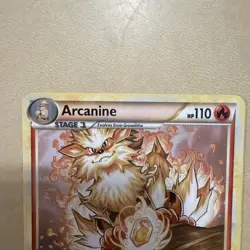 Pokemon TCG Arcanine HeartGold SoulSilver 2010 1/123 LP/MP - Image 2