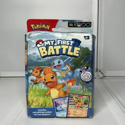 Pokemon My First Battle Two Mini Starter Decks Pikachu & Bulbasaur 820650852534 - Image 1