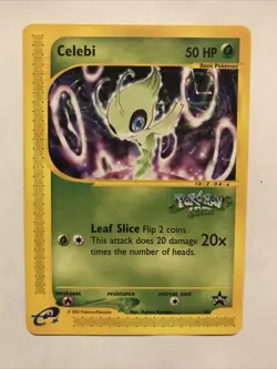 Pokemon Celebi 50 Promo WOTC NM Near Mint - Image 1