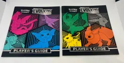Sword & Shield Evolving Skies Elite Trainer Box Player's Guide Pokemon Set of 2 - Image 1