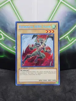 Yugioh Elemental HERO Avian LCGX-EN002 Secret Rare 1st Edition NM - Image 1
