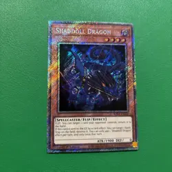 Shadoll Dragon RA04-EN228 1st Edition Platinum Secret Rare Yu-Gi-Oh! NM - Image 3