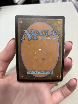 MTG Painted Altered Anime Girl Island Card Magic The Gathering - Image 3