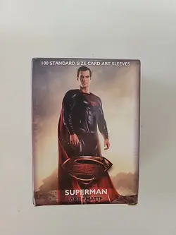 Superman Justice League 100 Standard Size Card Art Sleeves MTG DC 74427845155 - Image 1