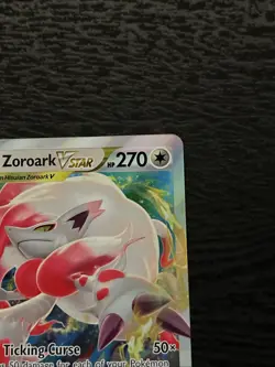 Pokemon TCG Hisuian Zoroark VSTAR SWSH Black Star Promos Holo Card SWSH298 NM - Image 3