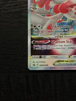 Pokemon TCG Hisuian Zoroark VSTAR SWSH Black Star Promos Holo Card SWSH298 NM - Image 5