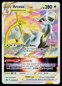 Arceus VSTAR SWSH307 SWSH: Sword & Shield Promo Cards - Image 1