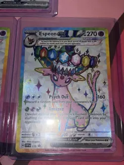 UMBREON AND ESPEON EX PRISMATIC EVOLUTIONS 175 & 176 PROMO CARDS - Image 4