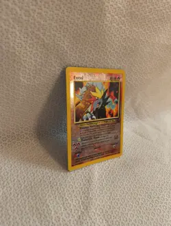 POKEMON CARD Entei Reverse Holo Foil #34 BLACK STAR PROMO *Read Description* - Image 3