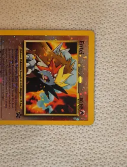 POKEMON CARD Entei Reverse Holo Foil #34 BLACK STAR PROMO *Read Description* - Image 5