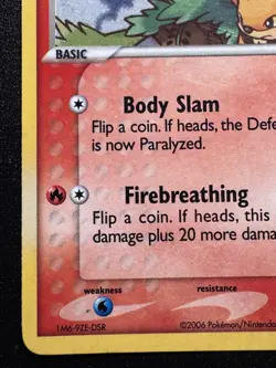 Growlithe 55/92 EX Legend Maker Pokemon Card Reverse Holo Foil Rare MP - Image 5
