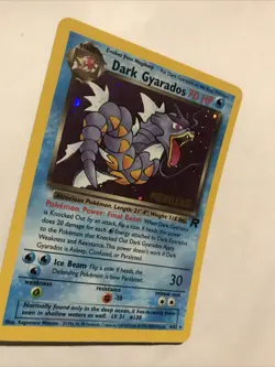 Dark Gyarados 8/82 Holo Team Rocket Prerelease Promo Pokemon Card - NM - Image 2