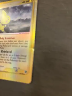 Pokemon Pichu TCG Card 20/100 EX Sandstorm Reverse Holo Rare - Image 2