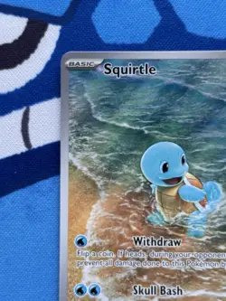 Squirtle 170/165 - NM condition - English Pokemon 151 S&V Illustration Rare Card - Image 2