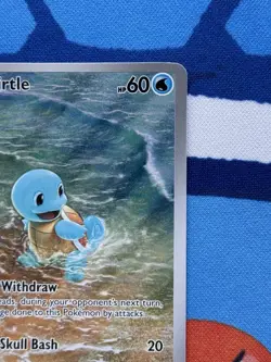 Squirtle 170/165 - NM condition - English Pokemon 151 S&V Illustration Rare Card - Image 3