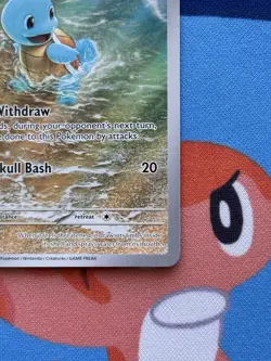 Squirtle 170/165 - NM condition - English Pokemon 151 S&V Illustration Rare Card - Image 4