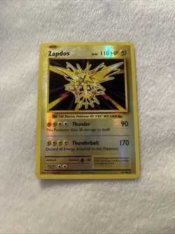 Pokemon TCG Zapdos Holo Rare Card 42/108 In Great Condition ? - Image 1