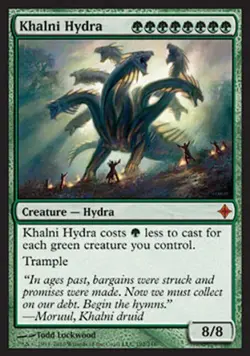 Khalni Hydra - Medium Play MTG Rise of the Eldrazi - Image 1