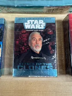 STAR WARS: ATTACK OF THE CLONES TWO PLAYER TRADING CARD GAME W/EXTRA CARD GAMES - Image 4
