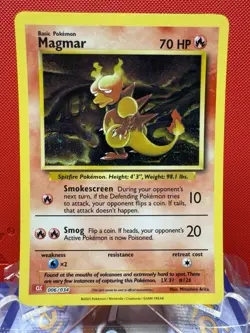 Magmar 006/034 Pokemon Trading Card Game Classic Holo NM #549 - Image 1