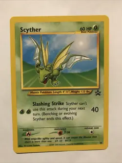 Pokemon - Scyther 45 - Black Star Promo Card - Image 1