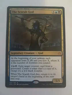 The Scarab God LP Hour of Devastation MTG MAGIC THE GATHERING - Image 1
