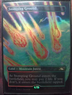 Stomping Ground (Borderless) Unfinity Foil - Image 1