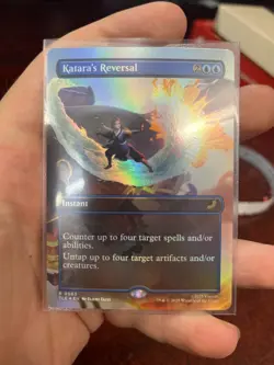 Katara's Reversal (Borderless Foil) MTG: Avatar - NM/M Never Played!! - Image 1