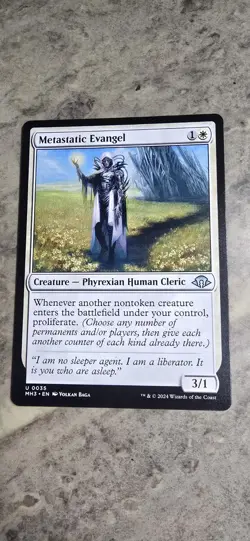 Metastatic Evangel Modern Horizons 3 Regular Creature Uncommon MTG NM - Image 1
