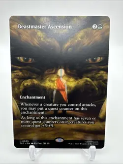 Beastmaster Ascension (Borderless) (0039) MTG Avatar: The Last Airbender - NM - Image 1