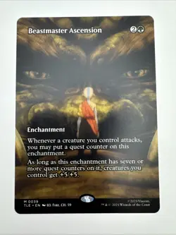 Beastmaster Ascension (Borderless) (0039) MTG Avatar: The Last Airbender - NM - Image 3