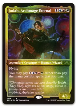 Jodah, Archmage Eternal (Foil Etched) #509 NM Double Masters 2022 2X2 Magic MTG - Image 1