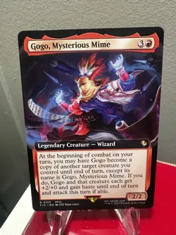MTG Final Fantasy English Gogo, Mysterious Mime Extended Art 0153 Non-Foil - Image 1