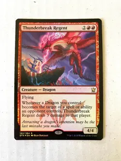 Thunderbreak Regent 2015 2015 162/264 Foil Rare Lightly Played - Image 1