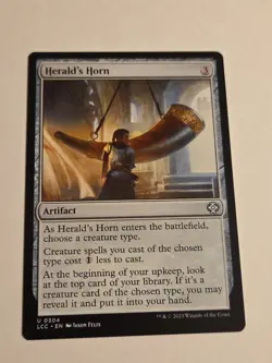 Herald’s Horn X1 LCC MTG Lost Caverns Of Ixalan Commander - Image 1