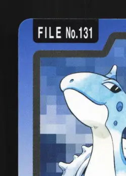 Lapras No.131 MP Bandai Carddass File Japanese Pokemon Card TCG - Image 4